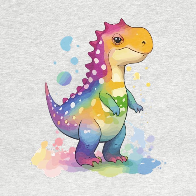 Dinosaur - Colorful Animals by MIST3R